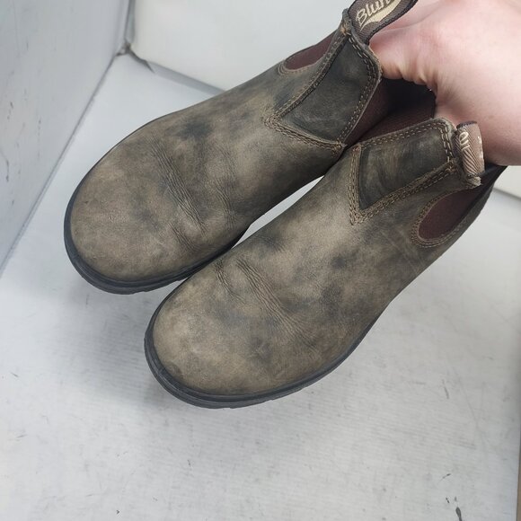 Blundstone WOMENS Chelsea Rustic Brown Boot - Picture 7 of 10